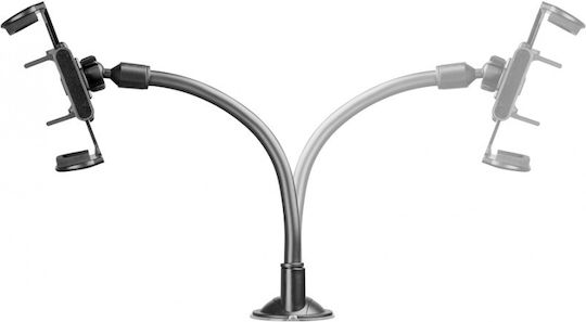 Cellular Line Flexible In Suport Auto pentru Telefon cu cârlige reglabile Neagră