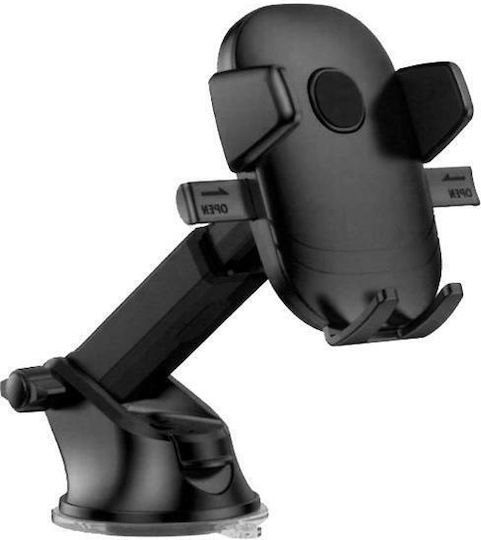 Tele Car Mobile Mount with Adjustable Hooks Black