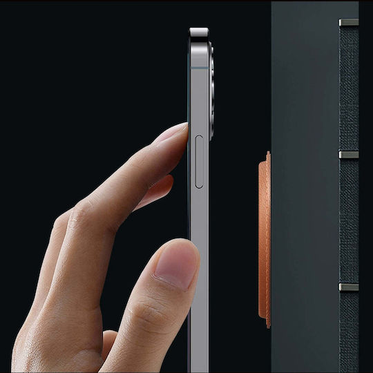 Магнитна Плочка Nillkin Snaphold Magnetic Sticker Веганска Кожа Елегантен Държач