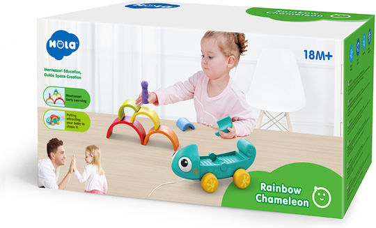 Rainbow Chameleon Montessori Puzzle 18m+ Za4532