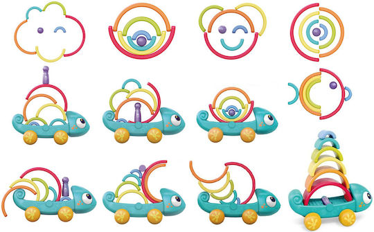 Rainbow Chameleon Montessori Puzzle 18m+ Za4532