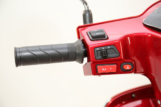 WheelnWater Ηλεκτρικό Scooter Αυτονομίας 140km Καφέ Χρώμα