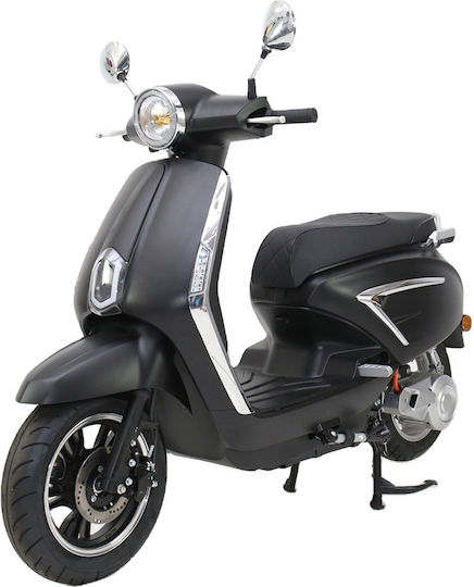 WheelnWater Ηλεκτρικό Scooter Αυτονομίας 140km Καφέ Χρώμα