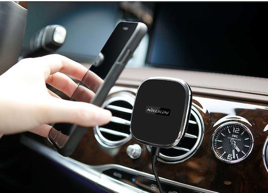 Nillkin Car Magnetic QI Wireless Charger II Car Mobile Mount with Magnet and Wireless Charging Black