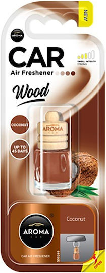 Aroma Car Car Air Freshener Pendand Liquid Coconut 6ml