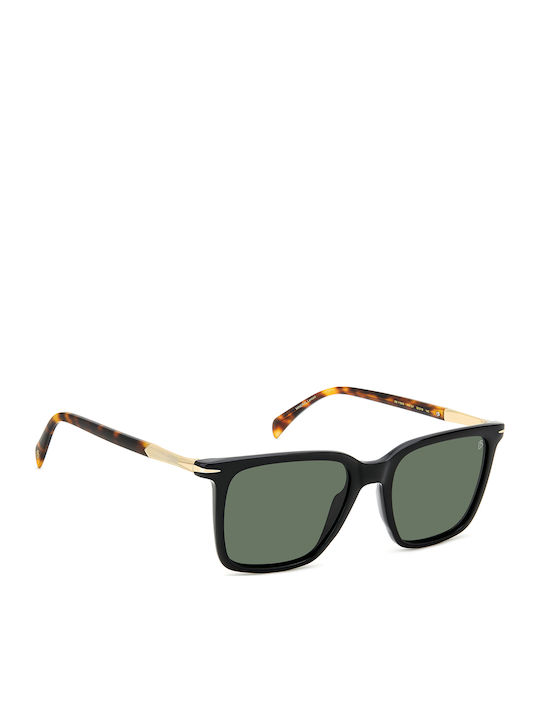 David Beckham Db Unisex Γυαλιά Ηλίου με Μαύρο Σκελετό και Μαύρο Φακό