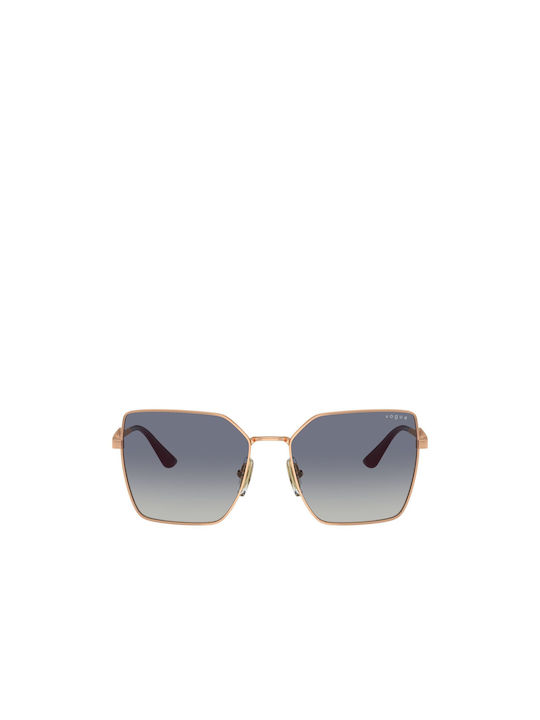 Vogue Sonnenbrillen mit Rose Gold Rahmen und Gold Verlaufsfarbe Linse VO4284S 51524L