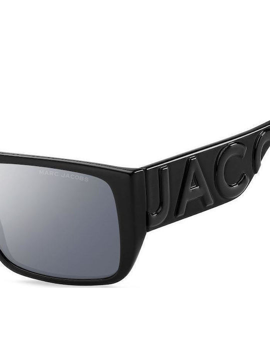 Marc Jacobs Γυαλιά Ηλίου Μαύρα με Κοκκάλινο Σκελετό Marc Jacobs Γυαλιά Ηλίου Μαύρα με Κοκκάλινο Σκελετό