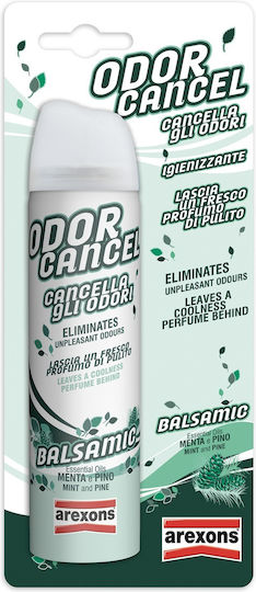 Arexons Αρωματικό Σπρέι Αυτοκινήτου Odor Cancel Balsamic 75ml