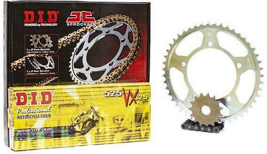 DID Chain & Sprocket Kit (16-41-525VX) for Honda CBR 600RR 2007-2013
