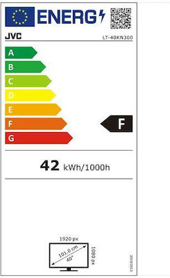 JVC Smart Τηλεόραση 40" Full HD LED LT40KN300 (2020) 315011