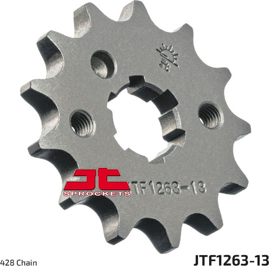JT Sprockets Предно зъбно колело 13 Зъби за Yamaha Криптон Р 115 / ДТ 125 / XT 125