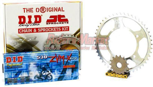 DID Kette & Ritzel-Kit Goldene (17-40-530ZVMX) für Suzuki GSX-R 1300 Hayabusa 2002-2007