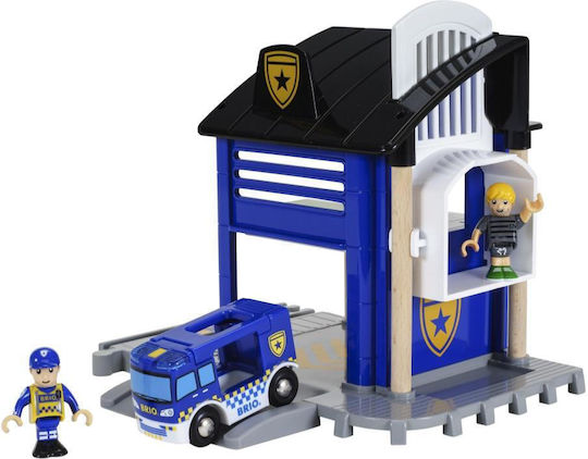 Brio Toys Πίστα Police Station Αστυνομικό για 3+ Ετών