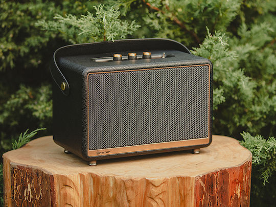 Tracer M45 TWS Αδιάβροχο Ηχείο Bluetooth 45W με Ραδιόφωνο και Διάρκεια Μπαταρίας έως 14 ώρες Μαύρο