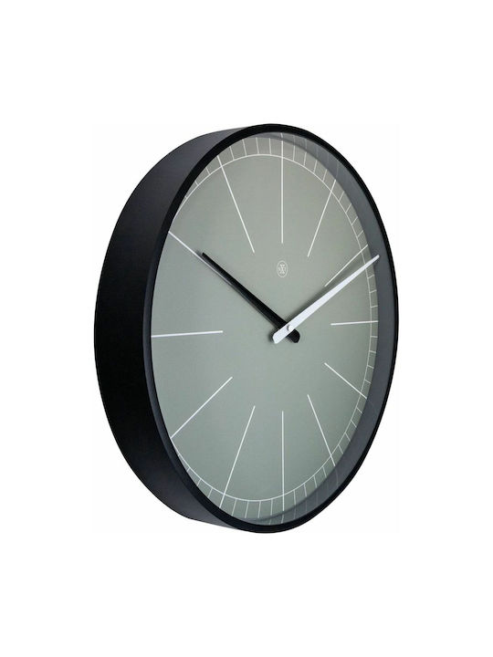 Nextime Wanduhr Kunststoff Grey Ø40cm