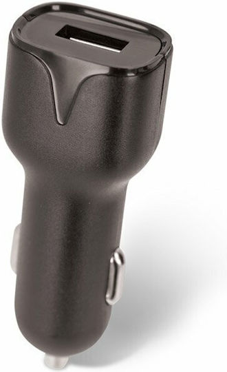 Setty USB car charger 1A Auto-Ladegerät 1A mit einem Anschluss: 1xUSB Schwarz Farbe