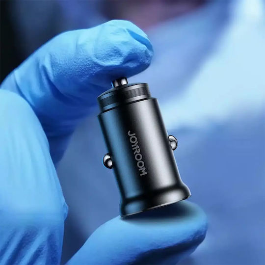 Joyroom JR-CCN05 Φορτιστής Αυτοκινήτου 30W 5A με μία Θύρα: 1xUSB Μαύρο Χρώμα