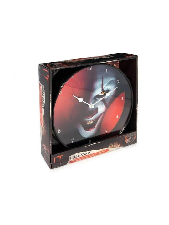 Pyramid International Pennywise Wall Ρολόι Τοίχου Πλαστικό Πολύχρωμο Ø25cm