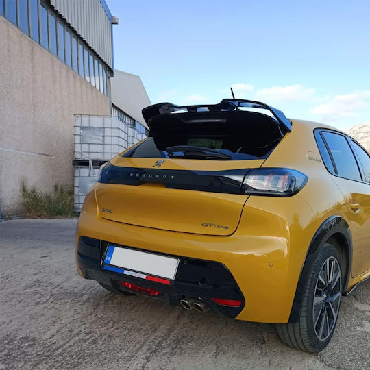 Motordrome Car Roof Spoiler Made of Polyurethane Peugeot 208