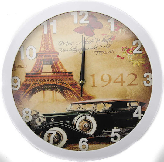 Viosarp Wall Clock Multicolour Various Colors)