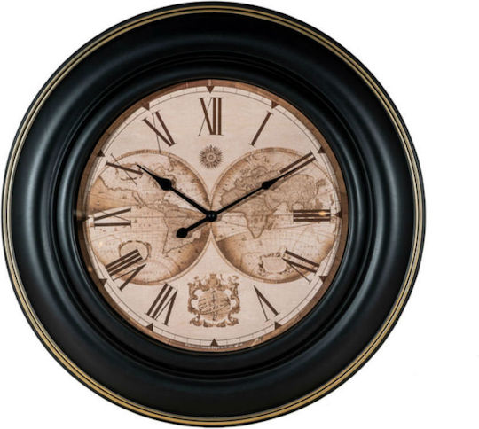 Zen Collection Wanduhr Kunststoff Weiß Ø50cm