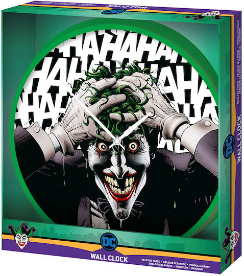Pyramid International Joker Ceas de Perete Plastic Multicolor Ø25cm