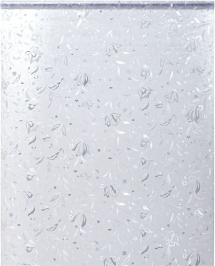 vidaXL Autocolant Afișare Decorativ Sablare cu nisip 45cm x 5m Transparent 3208977 2buc