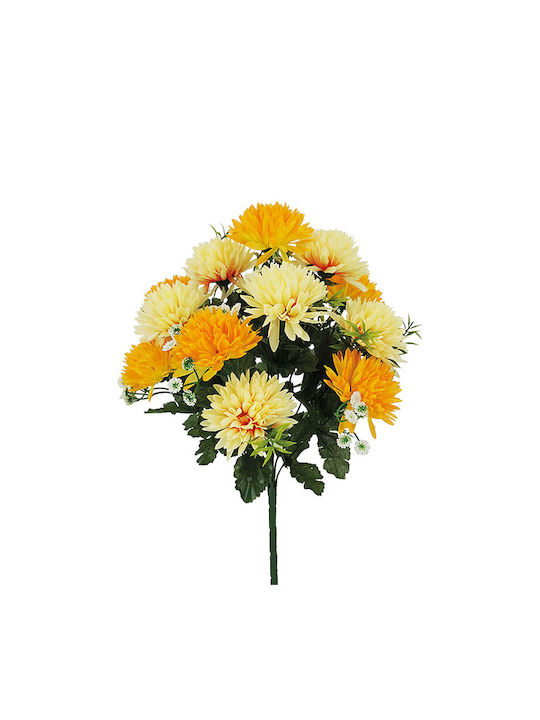 Marhome Buchet din Flori Artificiale Orange 43cm 1buc