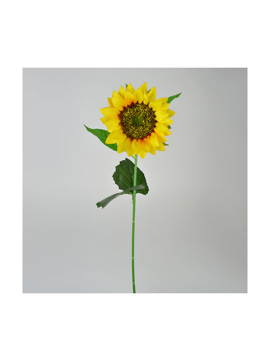 Artificial Decorative Branch Heliotropium Yellow 62cm