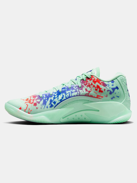 Zion 3 Ниски Баскетболни обувки Mint Foam / Concord / Psychic Purple