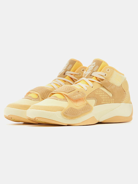 Jordan High Basketball Shoes Celestial Gold / Topaz Gold / Citron Tint