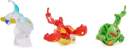 Spin Master Jucărie Miniatură Special Attack Bakugan Ventri cu Smoke și Hammerhead pentru 6+ ani Ani