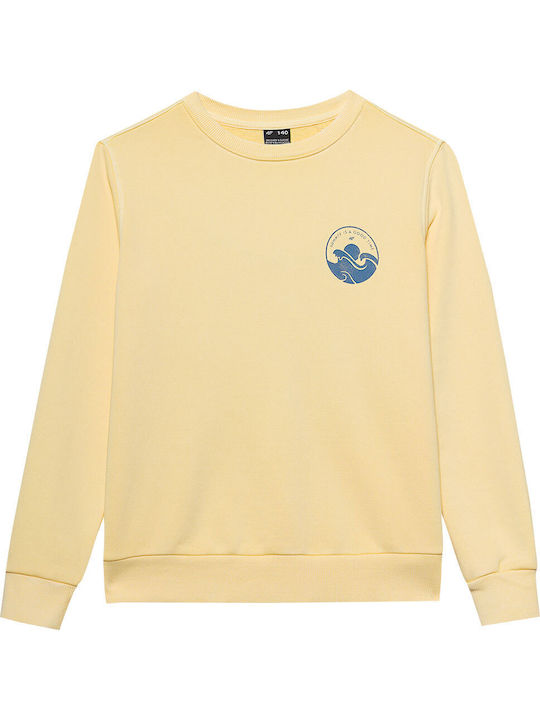 Kinder-Sweatshirt Gelb