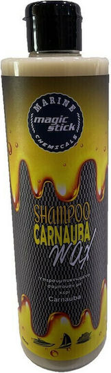Magic Stick Carnauba Wax Σαμπουάν Πλυσίματος Αυτοκινήτου με Κερί 500ml