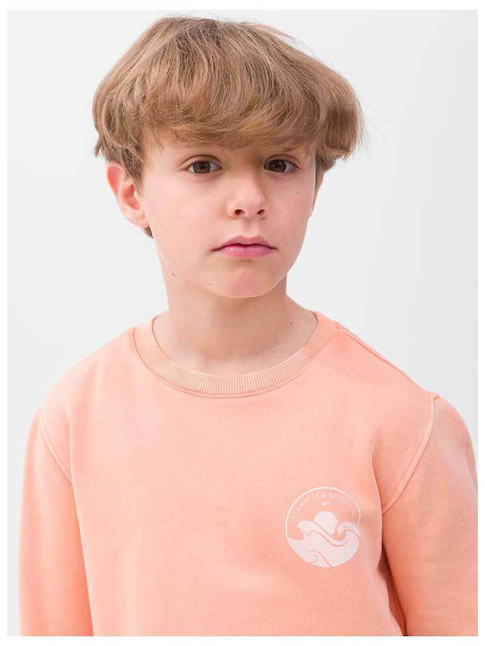 Kinder-Sweatshirt Koralle