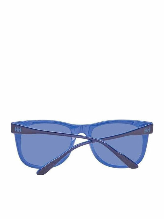 Helly Hansen Men's Sunglasses with Blue Plastic Frame and Silver Polarized Mirror Lens HH5024-C03