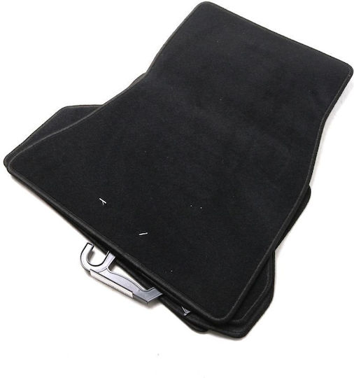 Petex Set of Front and Rear Mats 4pcs for BMW X6 2014-2019 Black