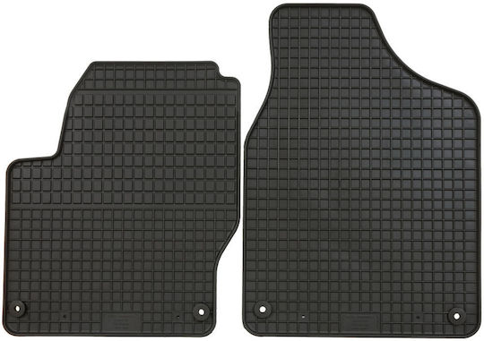 Petex Front Mats 2pcs for Seat Alhambra Volkswagen Sharan Ford Galaxy 1995-2010 Black