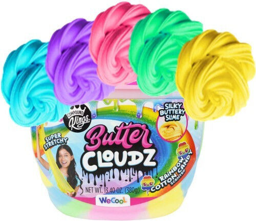 Gama Brands Slime Fluffy Butter Cloudz for Children 4+ years old Years