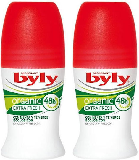 Byly Αποσμητικό 48h σε Roll-On 2x50ml
