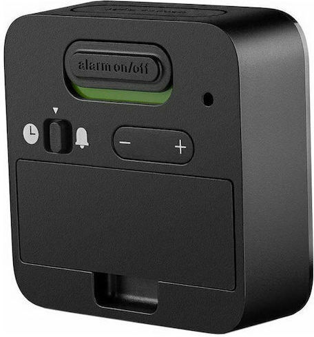 Braun BC 08 Tabletop Digital Clock LED Plastic with Alarm Clock Black