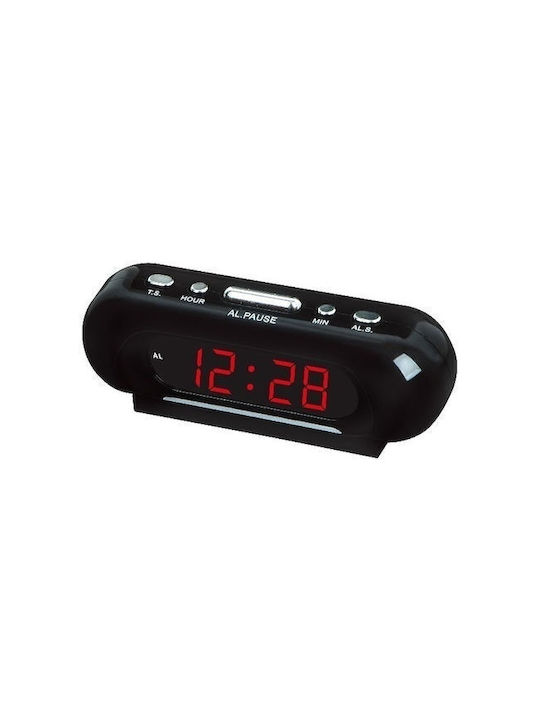 Factory VST-716 Tabletop Digital Clock with Alarm