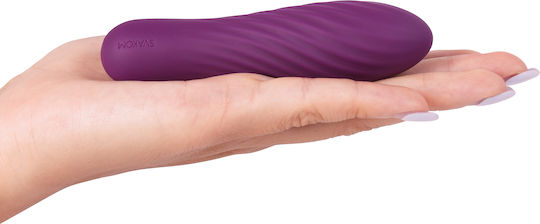 Svakom Tulip Rechargeable Vibrator Mini Κλασικός Δονητής 10.6cm Violet