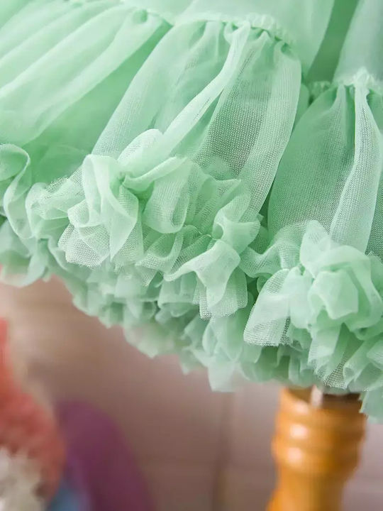 Fustă Tutú pentru Copii din Tulle Verde