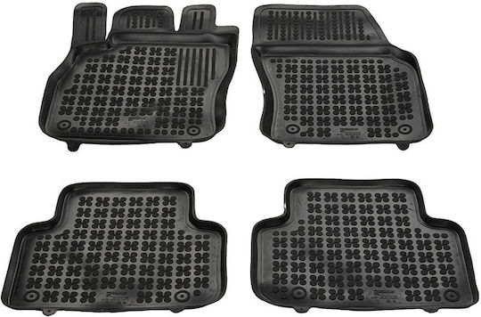 Rezaw Plast Σετ Μπροστινά και Πίσω Πατάκια 5τμχ για Audi Q3 2018+ Μαύρα