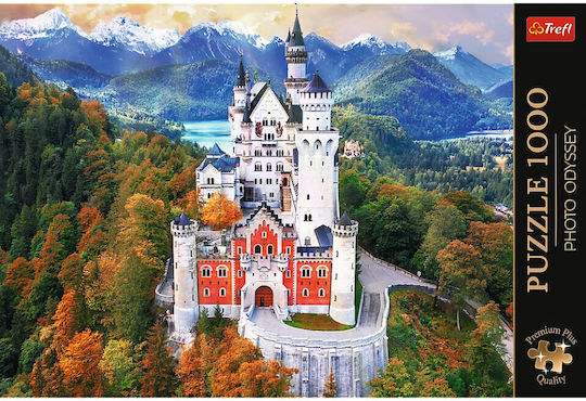 Trefl 1000 Premium Plus Photo Odyssey Puzzle Neuschwanstein Castle Germany
