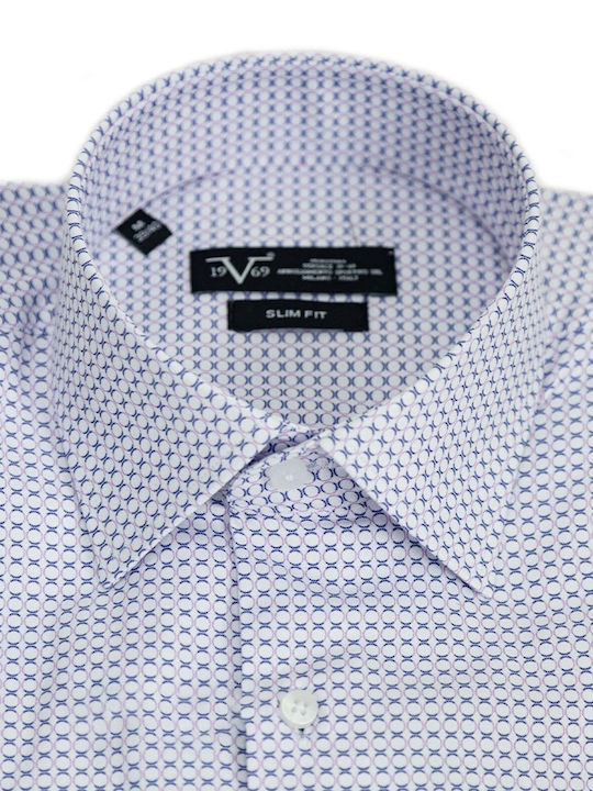Long-sleeved Cotton Shirt Pink