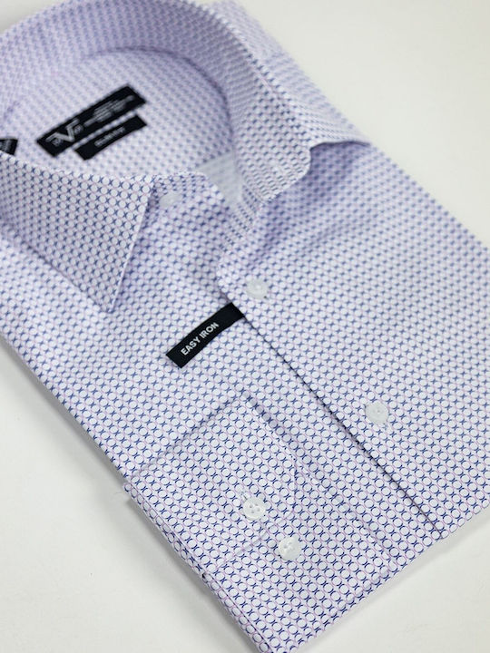 Long-sleeved Cotton Shirt Pink