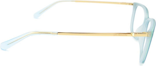Moschino Rame Ochelari Pentru Femei Turcoaz MOL550 MVU